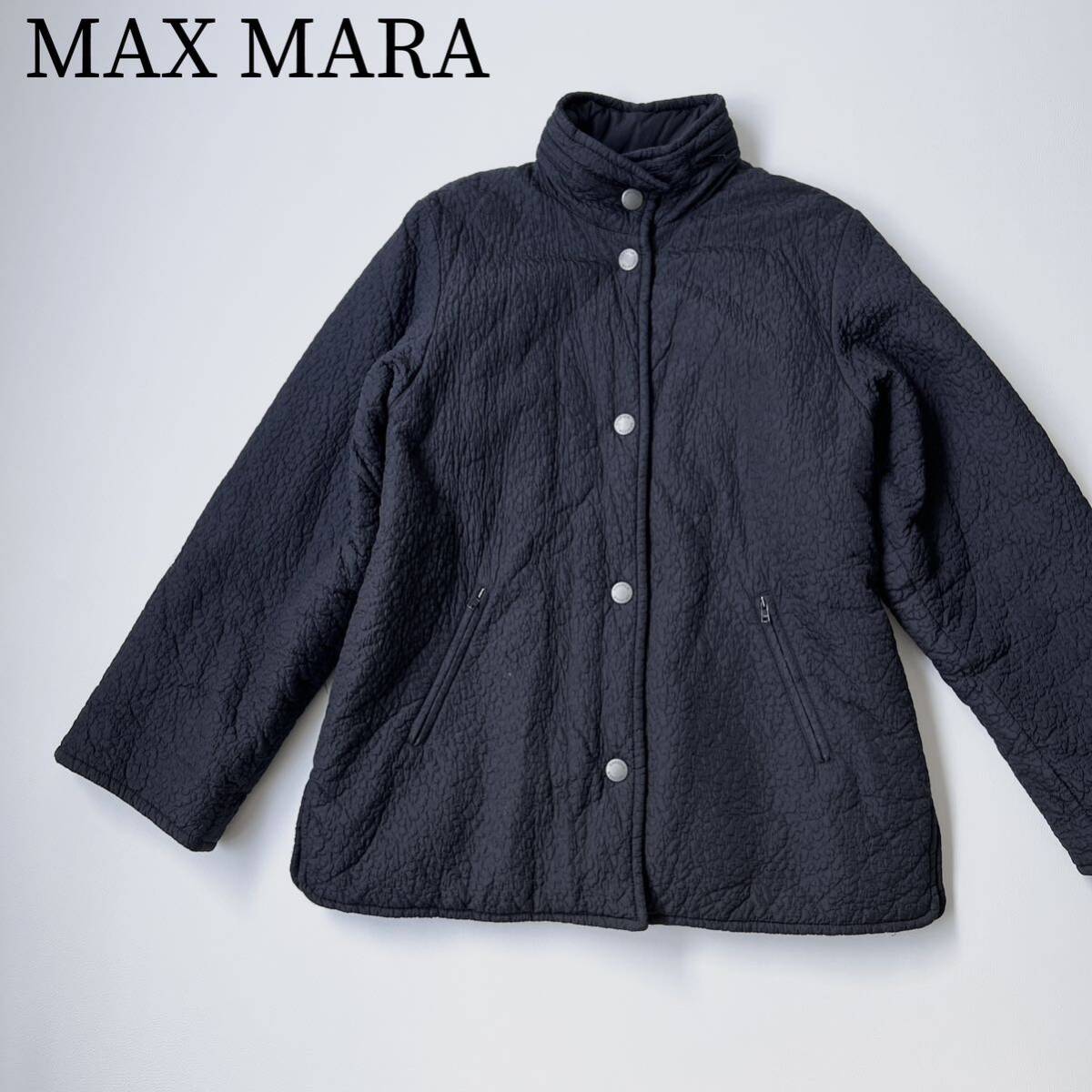 MAX MARA WEEKEND LINE マックスマーラ ハーフコート ブルゾン　ダウンジャケット 中綿入り　アウター　 2way リバーシブル vintage