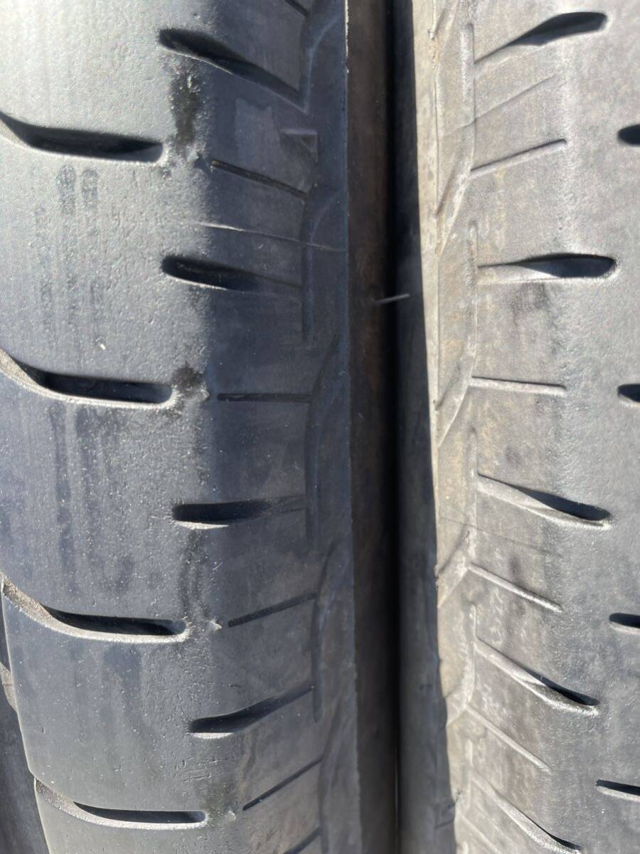 155/65R14 BRIDGESTONE NEXTRY 2022年バリ山アルミホイールセット_画像9