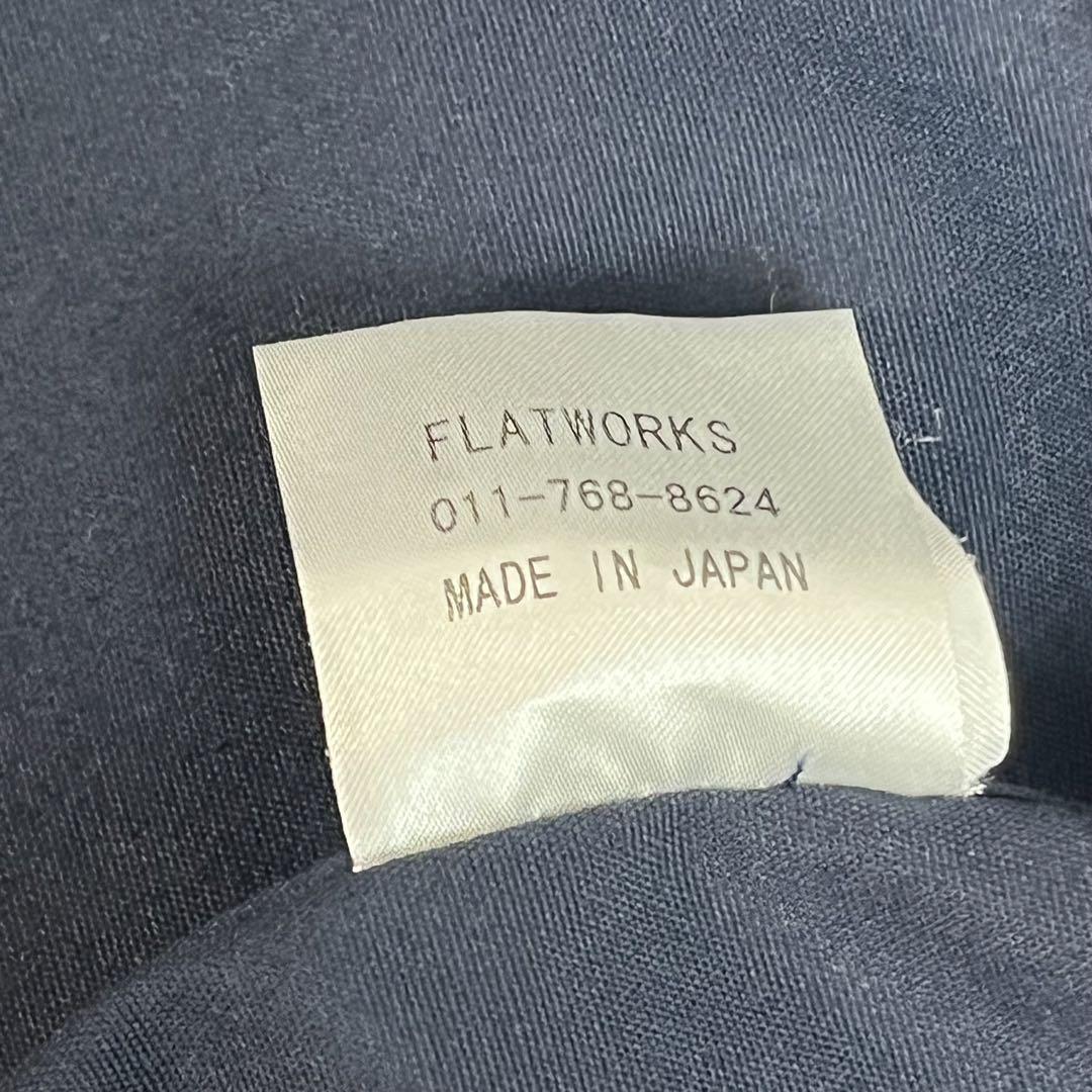 FLATWORKS フラットワークス シャツ　日本製　Mサイズ　ロングシャツ_画像10