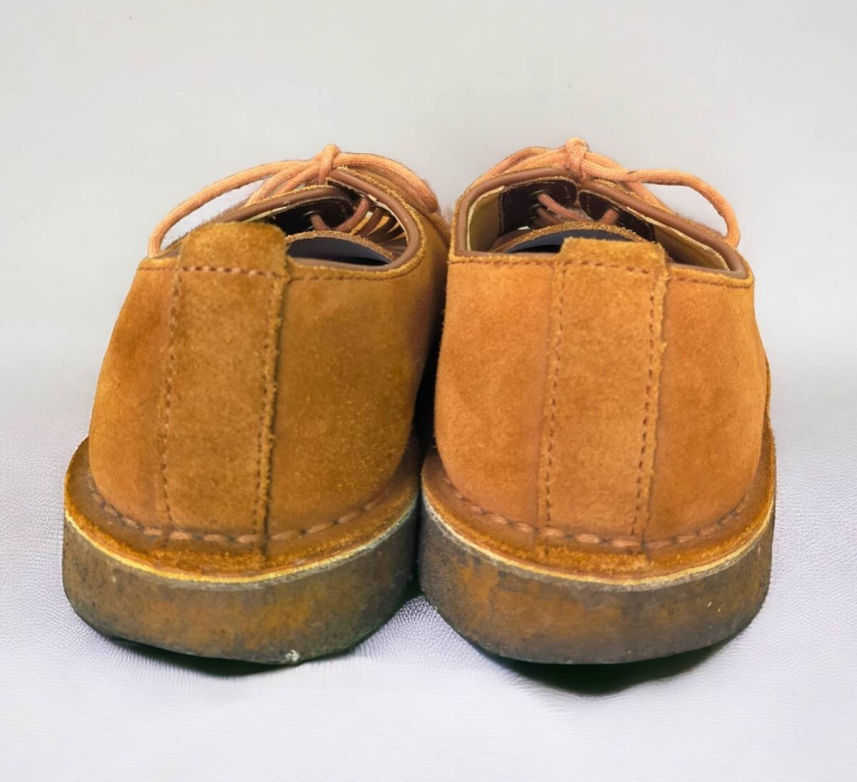 状態良好 Clarks ORIGINALS クラークス / デザートブーツ / キャメル ■ UK 8 / 26cm_画像4