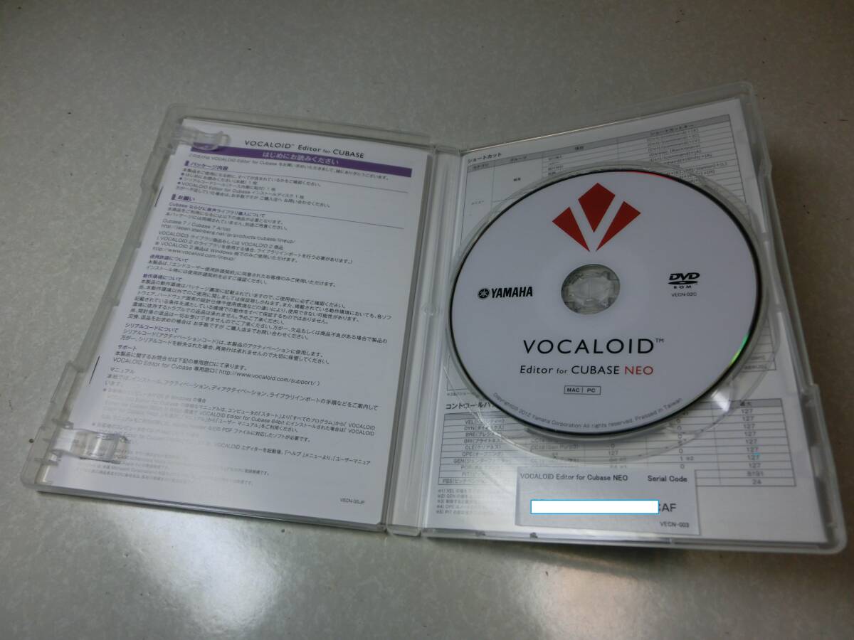 ** low price . fixed form shipping possible *[Windows/MAC] Yamaha Vocaloid *YAMAHA VOCALOID Editor for Cubase NEO*bo Caro **