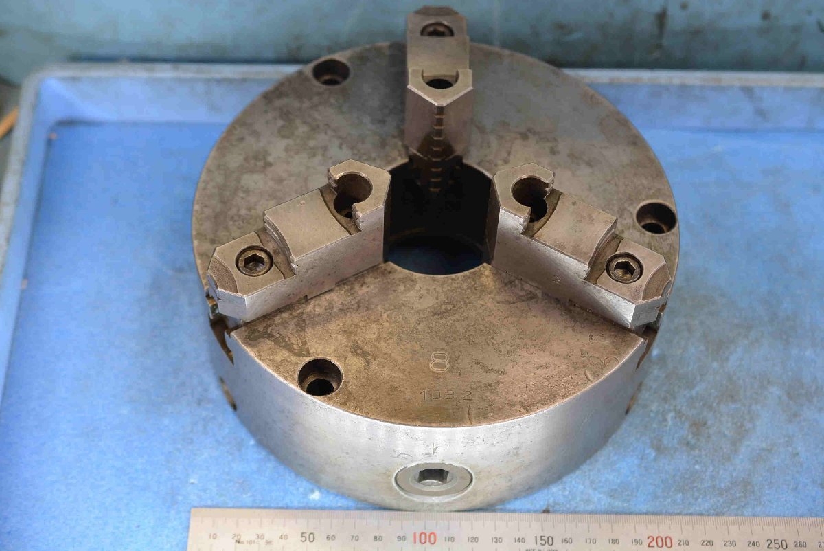 210mm 8インチ インデックス 割り出し盤用 分割爪 スクロール 210mm 8インチ インデックス 割り出し盤用 分割爪 スクロール