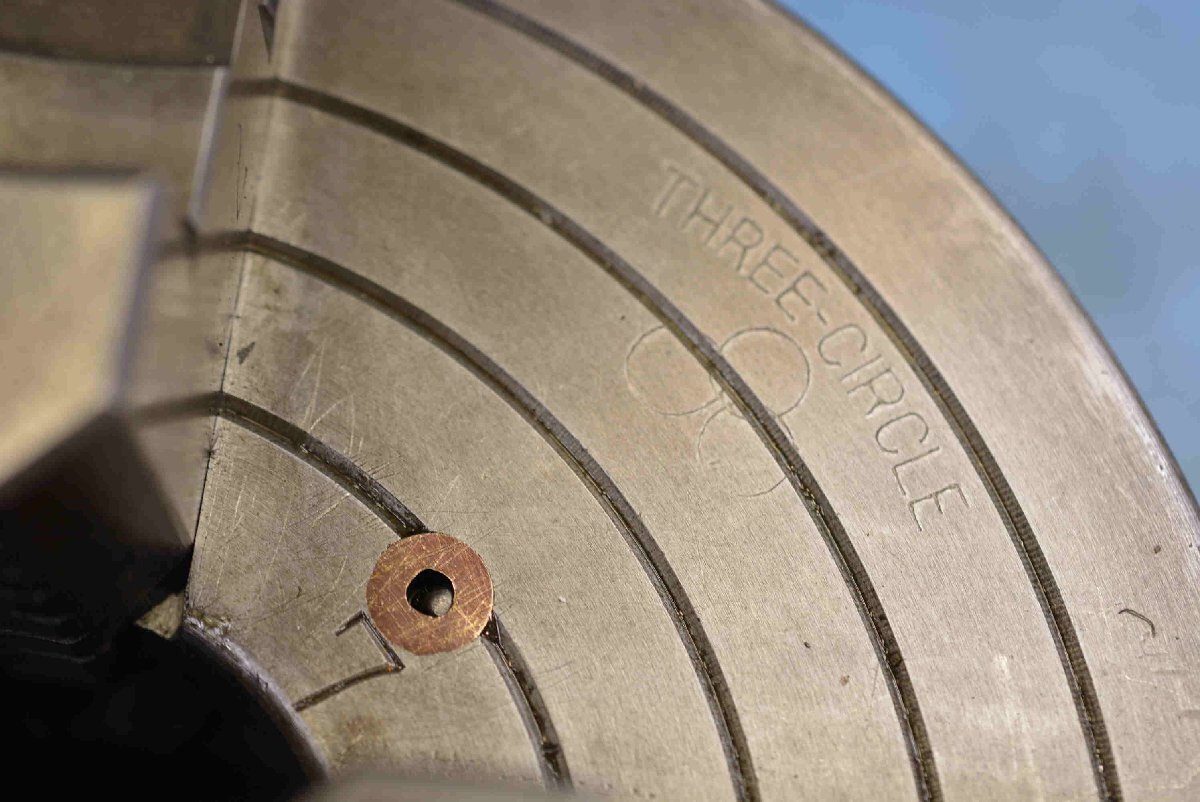 Three Circle 190mm 4つ爪スクロールチャックで 単動 Three Circle 190mm 4つ爪スクロールチャックで 単動