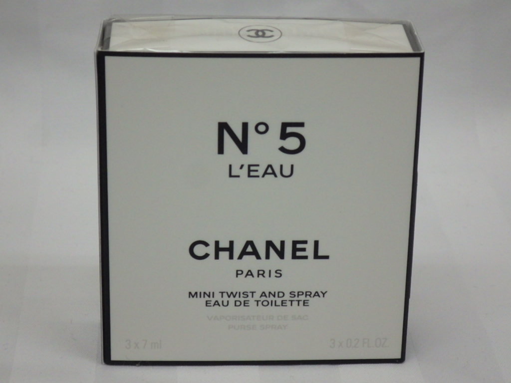 未使用保管品　香水　CHANEL　シャネル　No.5　ロー オードゥ トワレット　ミニ ツイスト＆スプレイ　7ml×3_画像2