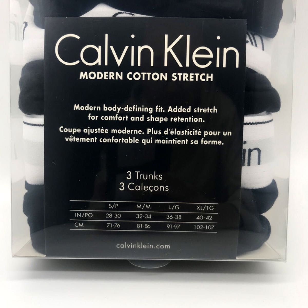 CALVIN KLEINカルバンクライン コットンボクサーパンツ XLサイズ