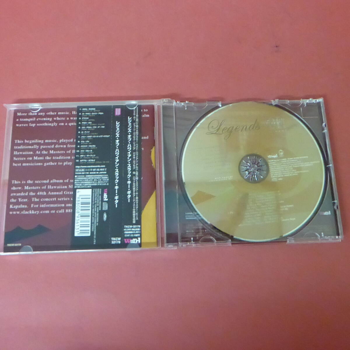 CD1-240305☆LEGEND OF HAWAIIAN SLACK KEY GUITAR CD　_画像4
