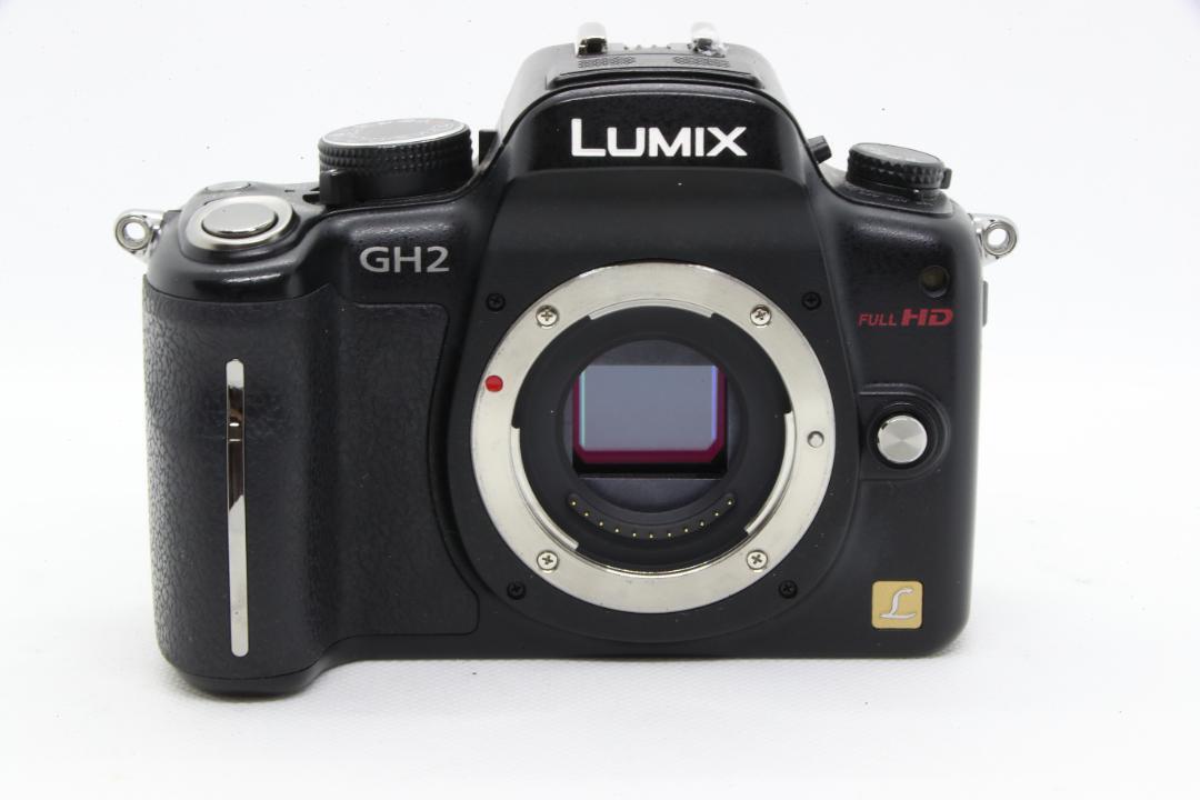 【B2021】 Panasonic LUMIX DMC-GH2 ブラック パナソニック ルミックス_画像2