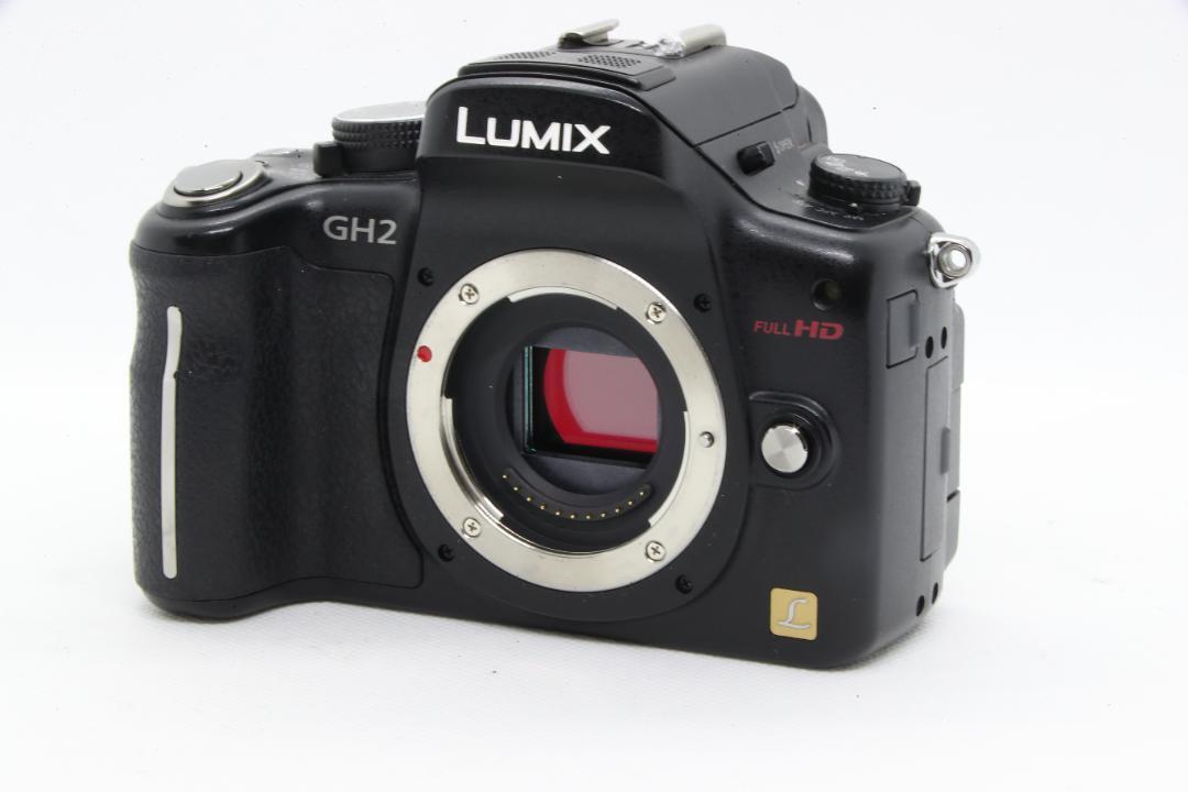 【B2021】 Panasonic LUMIX DMC-GH2 ブラック パナソニック ルミックス_画像3