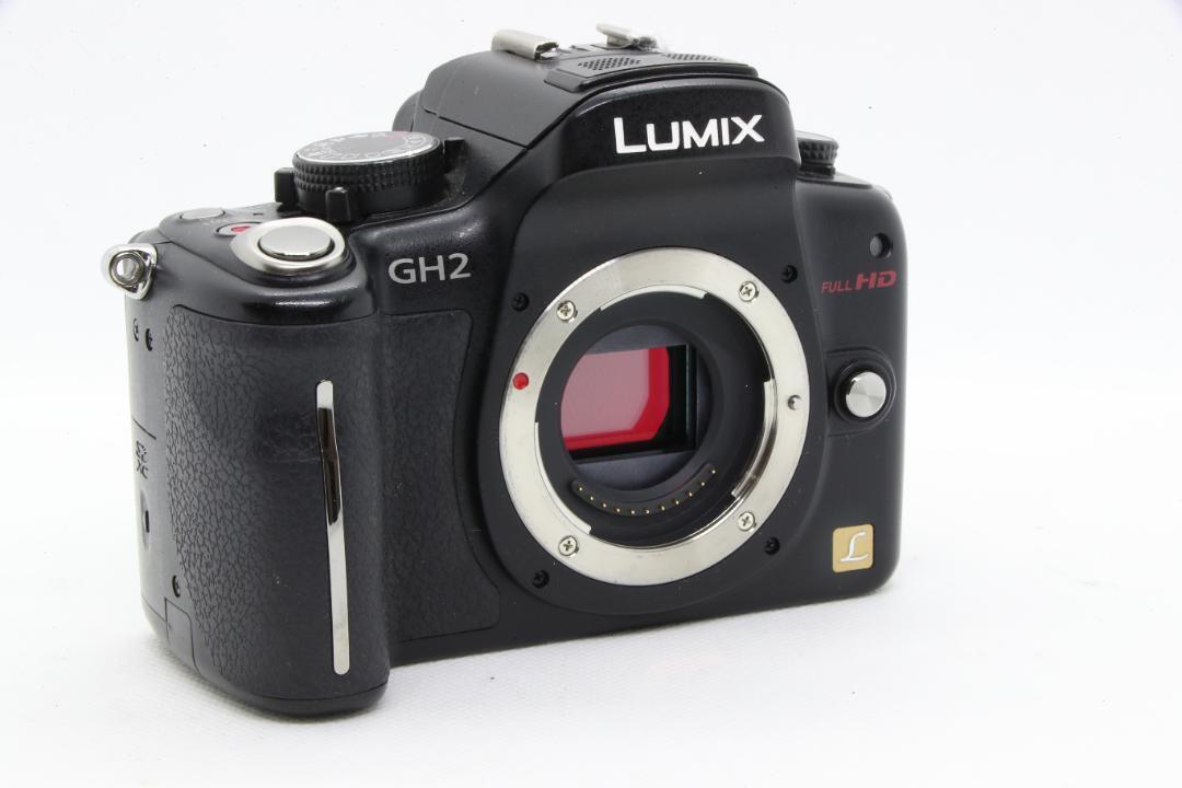 【B2021】 Panasonic LUMIX DMC-GH2 ブラック パナソニック ルミックス_画像4
