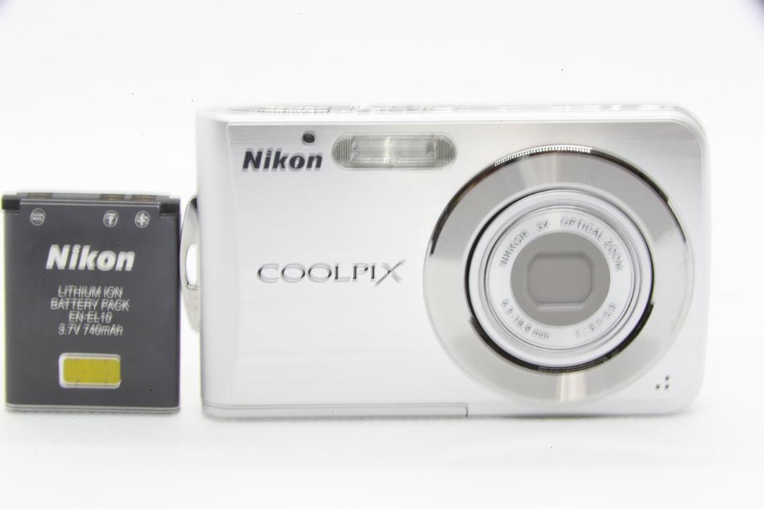 【B2028】 Nikon COOLPIX S210 シルバー ニコン クールピクス