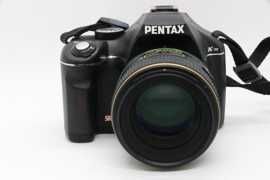 【B2033】PENTAX K-m PENTAX SMC PENTAX-DA☆ スター 55 1.4 SDM レンズセット ペンタックス_画像2