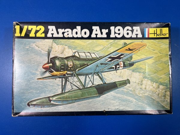 エレール 1/72 アラド Ar196A 水上機 /Heller 取説欠_画像1