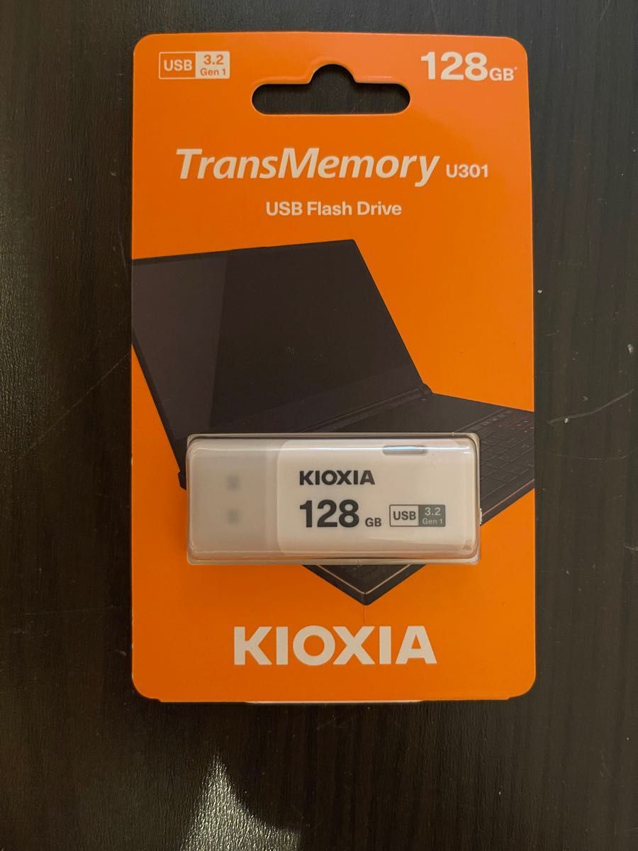 日本製 Kioxia TransMemory USB3.2 128GB 旧東芝メモリ U301 新品未使用　送料無料
