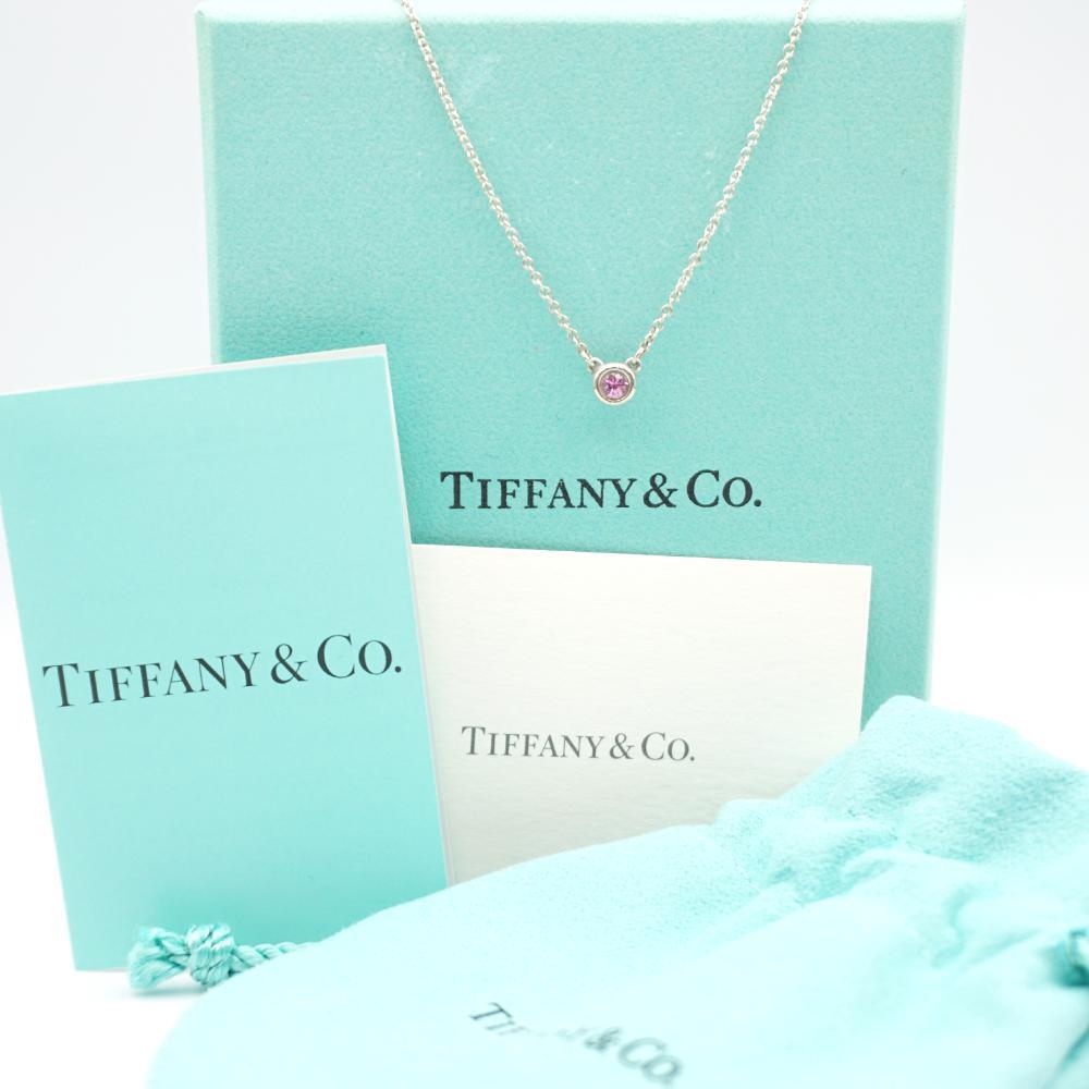 ティファニー Tiffany 925 バイザヤード ネックレス 極美品 ブランド_画像2