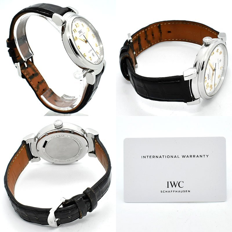 Zetton【保証書付き】IWC　ダ・ヴィンチ オートマティック　IW356601　シルバー　40.4mm　定価649,000円_画像2