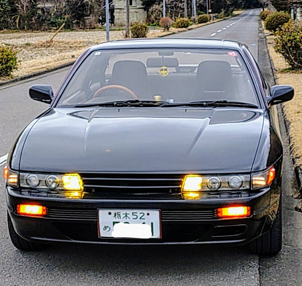 NISSAN　シルビア　S13 K.S 5MT　希少栃木ナンバー　平成２年式　イッパチエンジン　最上級装備　車検７年1月　希少車　サンルーフ_画像1