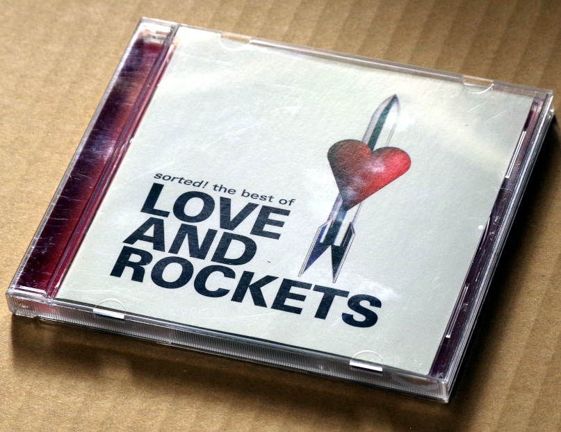 ▲LOVE AND ROCKETS/中古CD「sorted! the best of LOVE AND ROCKETS」▼BAUHAUS バウハウス ラヴロケ DANIEL ASH ラヴアンドロケッツ_表