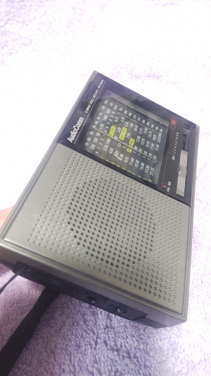 AudioComm オーム電機、FM/AM/SW1.2ラジオ、RAD-S520N_画像1