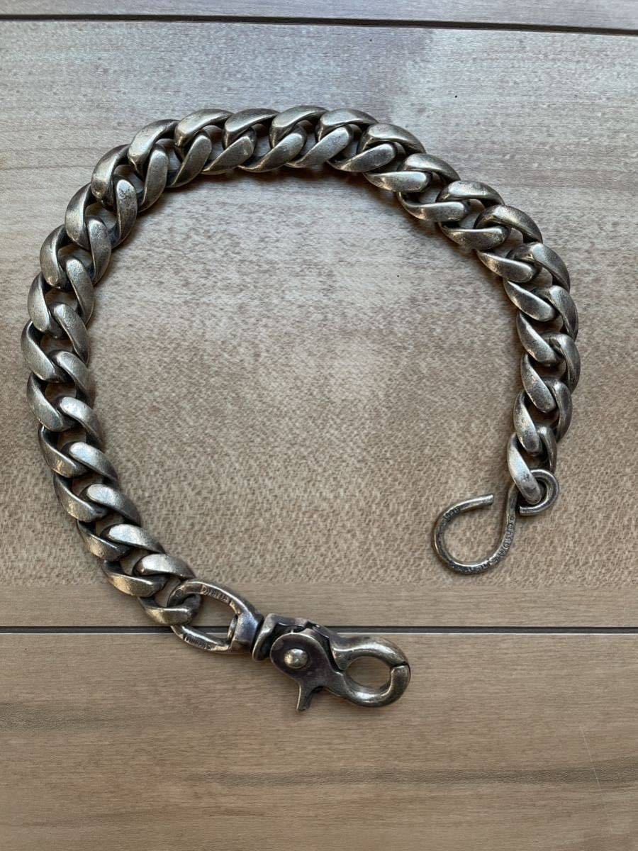 美品! クロムハーツ インボイス付き CHROME HEARTS ウォレットチェーン 1クリップ クラシックウォレットチェーン ショートTIFFANY エルメス_画像2