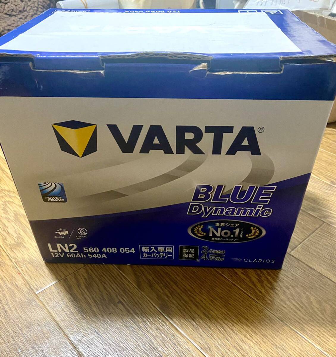 未使用品 VARTA ブルーダイナミック LN2_画像1