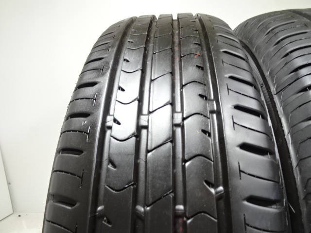 Y-285 送料無料/代引OK ランクE 中古 195/65R15 ブリヂストン ECOPIA NH100 2020年1本 2021年1本 8分山 夏タイヤ2本_画像2