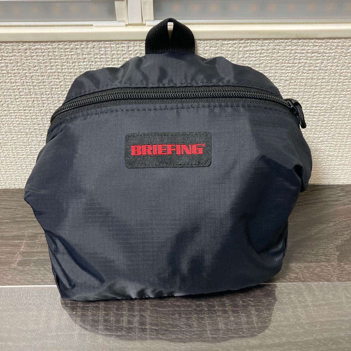 ★BRIEFINGブリーフィングパッカブルデイパックPACKABLE DAY PACK ブラック 黒 MADE IN USA 未使用保管品★