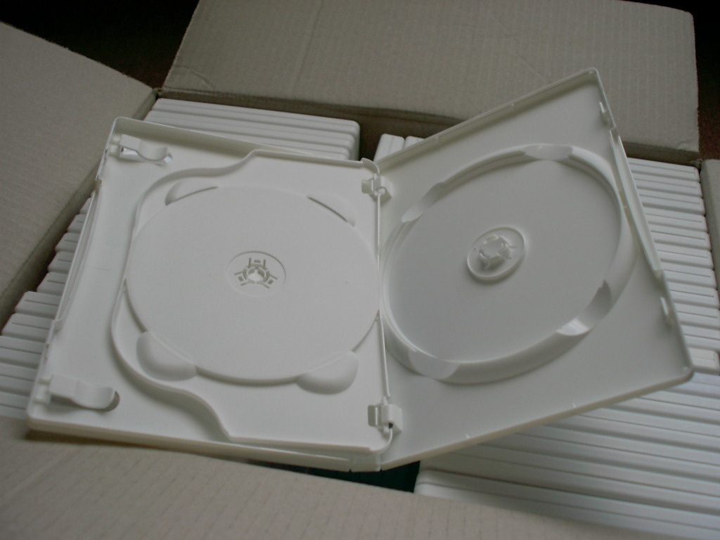 フラップタイプ2枚収納DVDケース［ホワイト］３８個です。_画像3