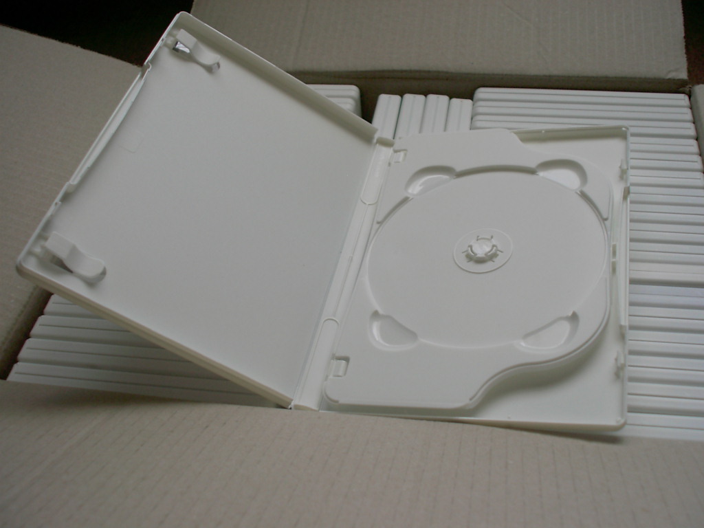 フラップタイプ2枚収納DVDケース［ホワイト］３８個です。_画像2
