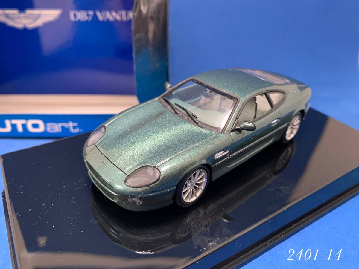 ◆◆絶版 1/43◆◆ AUTOart Aston Martin アストンマーチン DB7 VANTAGE 箱あり ＜2402-14＞の画像1