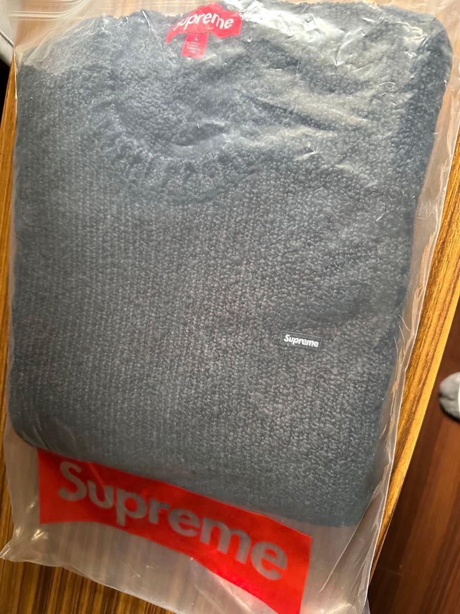送料無料　supreme 2024 week6 Boucl Small Box Sweater（スモールボックスセーター）黒L