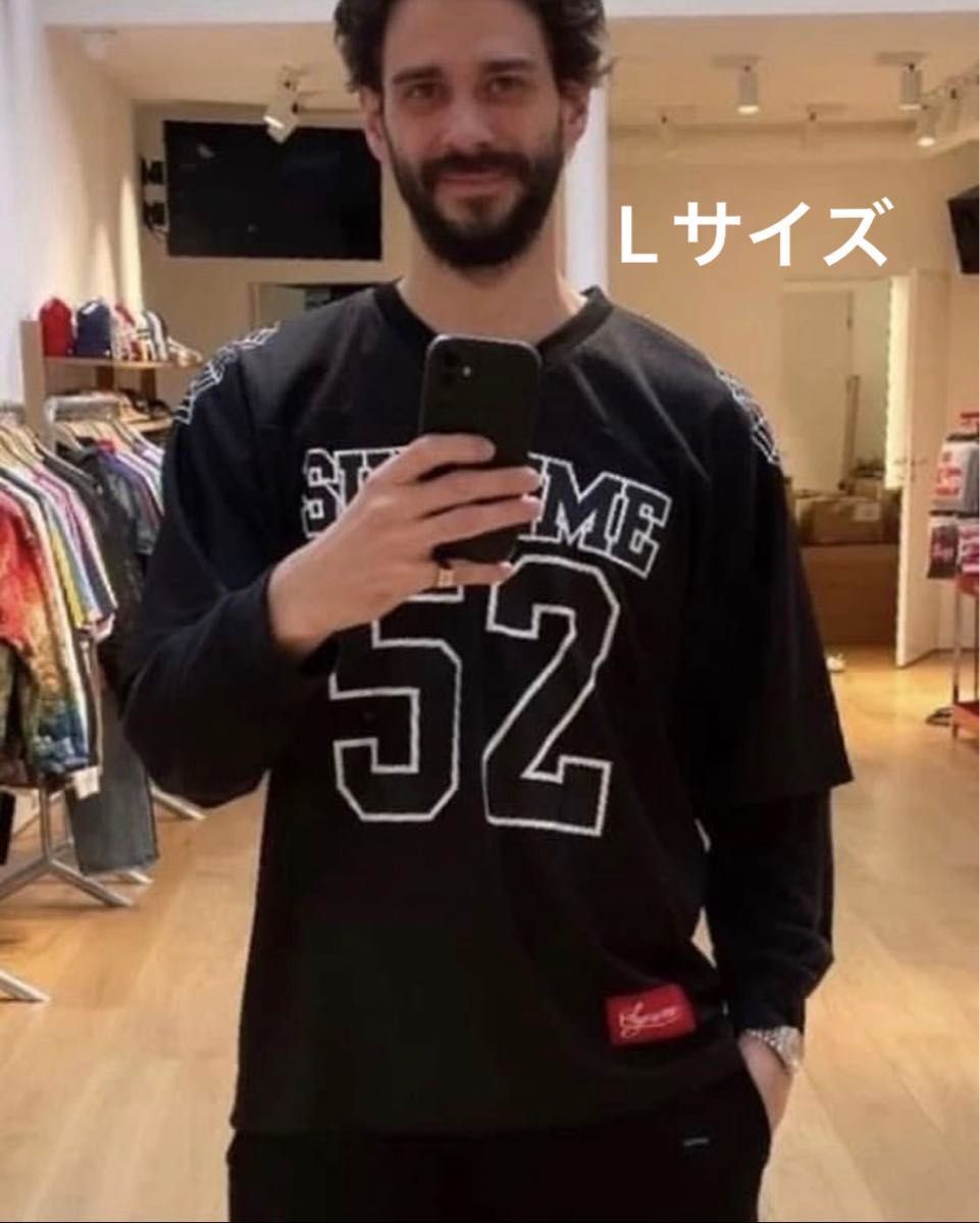 送料無料 シュプリーム supreme Spiderweb Football Jersey 黒L 送料無料 シュプリーム supreme Spiderweb Football Jersey 黒L