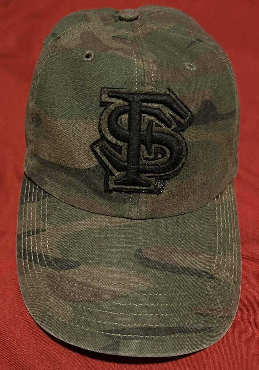 47'ブランド　セントルイス　カージナルス迷彩CAP ウォッシュ加工　中古品　迷彩 キャップ 47ブランド _画像1