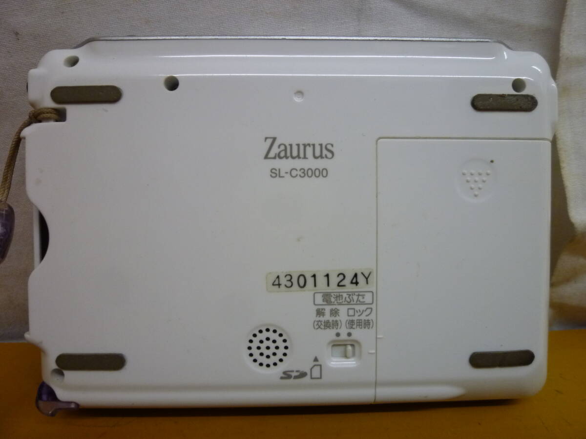 BB573 SHARP シャープ Zaurus ザウルス SL-C3000 本体のみ 電子手帳 パーソナルモバイルツール 携帯情報端末 現状品 /60の画像6