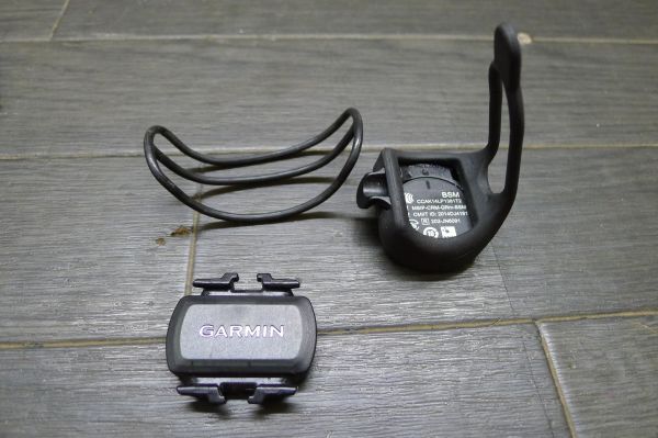 CC1112 GARMIN ガーミン サイクルコンピュータ ケイデンス, スピードセンサー セット 現状品 /60_画像7