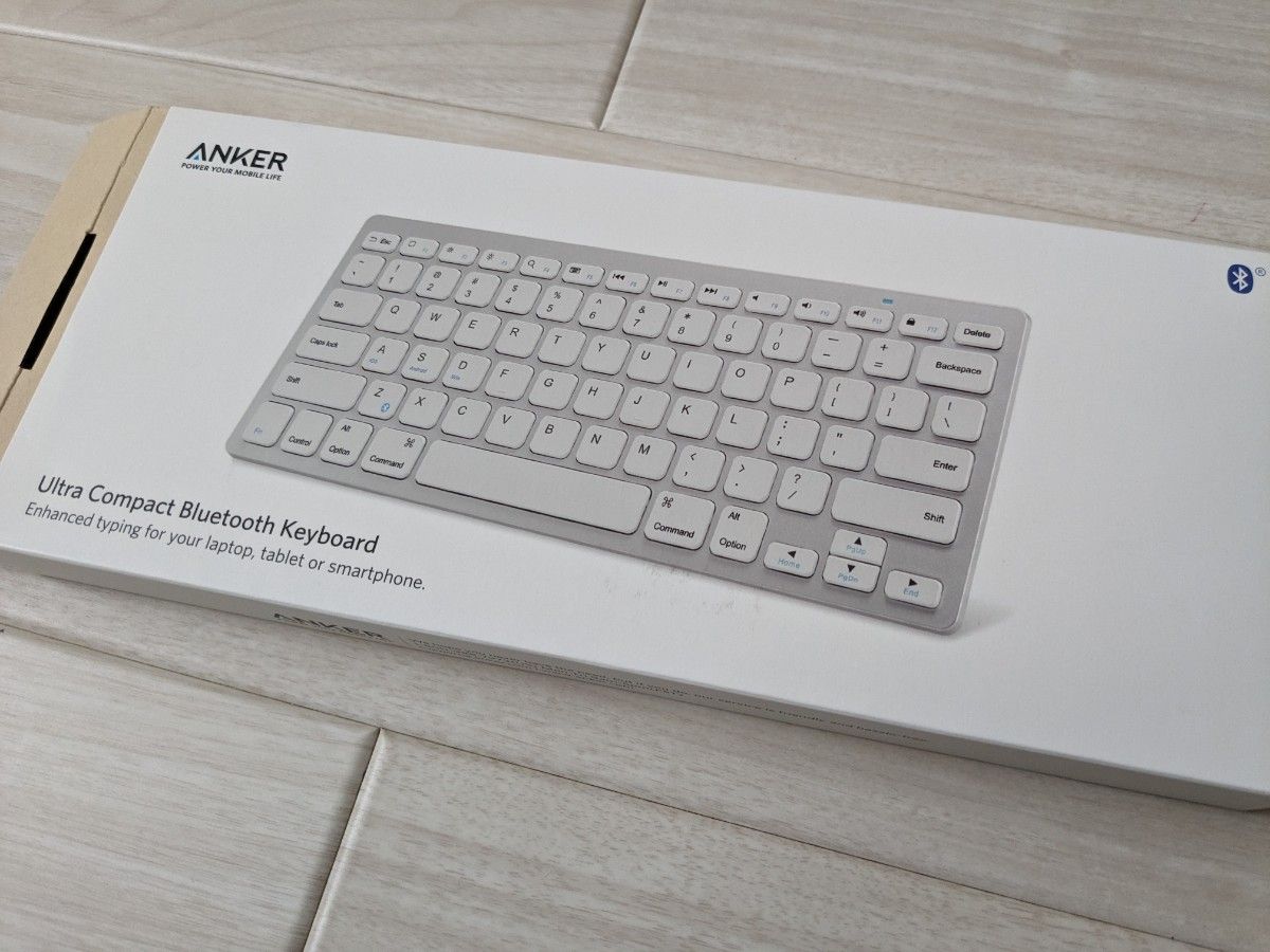 ワイヤレスキーボード Bluetooth ANKER