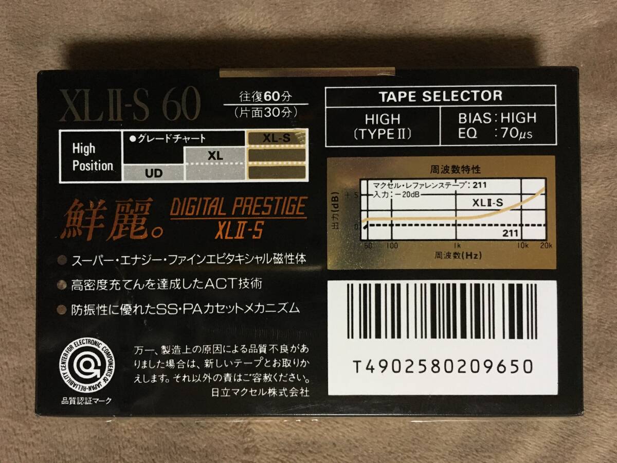 maxell マクセル カセットテープ XLⅡ-S 60 HIGH TYPEⅡ/日本 maxell マクセル カセットテープ XLⅡ-S 60 HIGH TYPEⅡ/日本