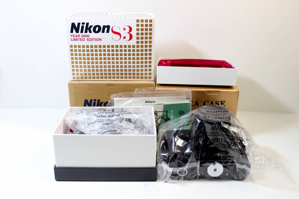 ■未使用,保管品,美品■**Nikon ニコン/S3 YEAR 2000 LIMITED EDITION**⑦_画像1