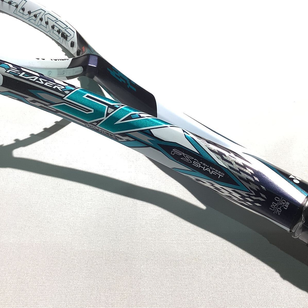 【1円スタート】★新品☆ラケット★ ソフトテニスラケット YONEX ヨネックス F-LASER5V エフレーザー5V フレーム_画像5