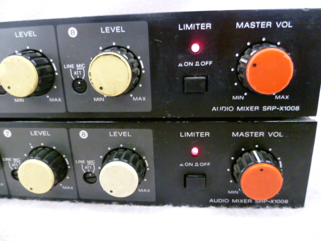 SONY Audio Mixer SRP-X1008 2台セット_画像4