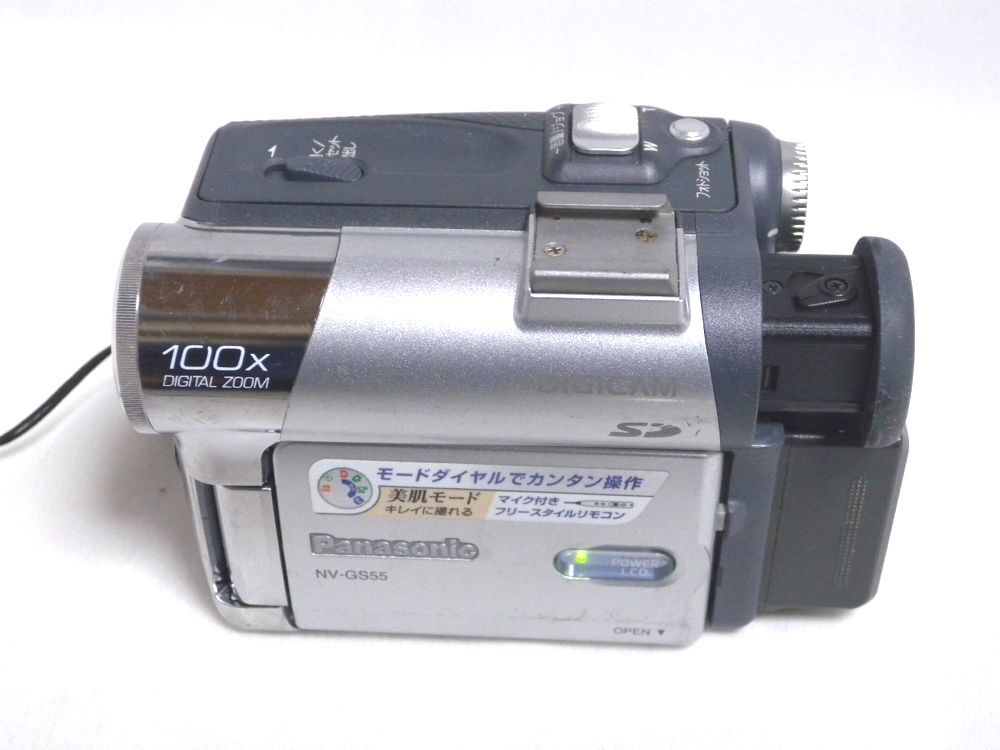 ☆Panasonic miniDV ビデオカメラ NV-GS55K ダビング・再生☆ミニDVテープの画像9