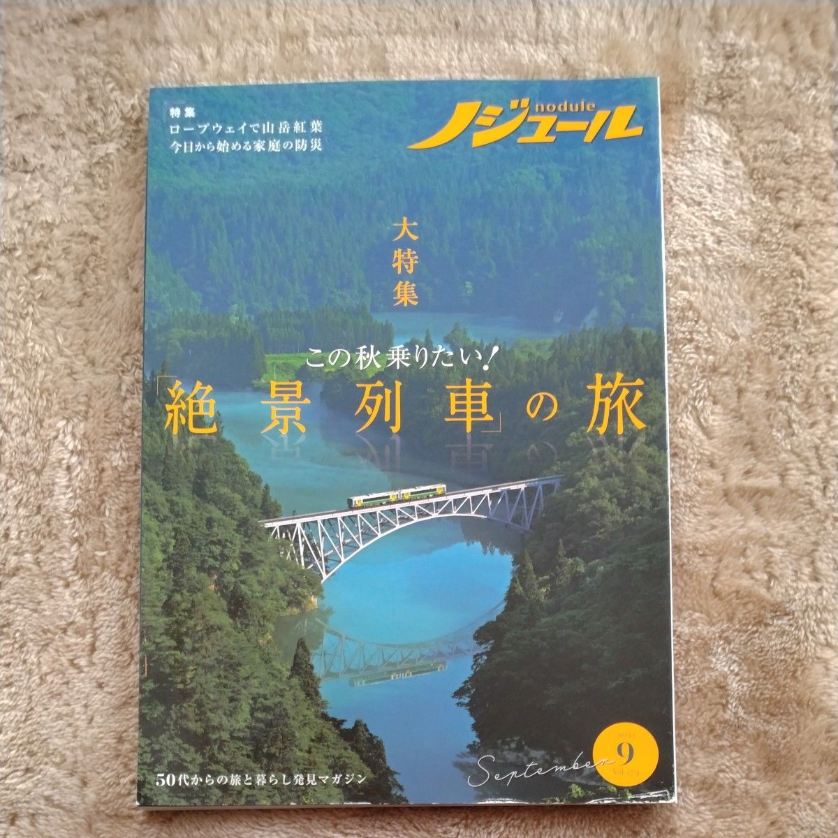 ノジュール 2021.9 この秋乗りたい！絶景列車の旅