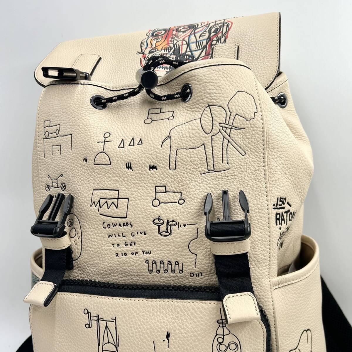 幻の一品○新品同様○COACH コーチ○バスキア コラボ○カーフ 幻の一品○新品同様○COACH コーチ○バスキア コラボ○カーフ