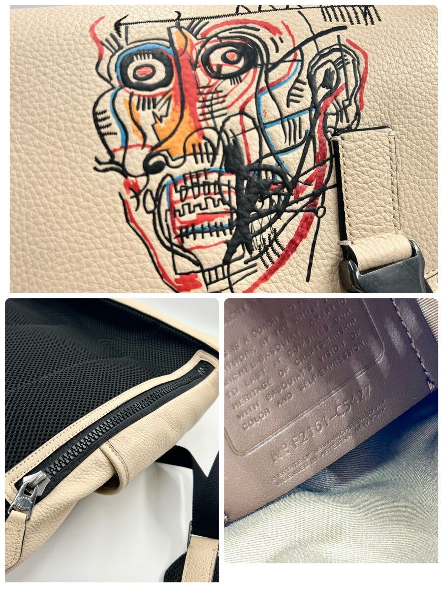 幻の一品○新品同様○COACH コーチ○バスキア コラボ○カーフ 幻の一品○新品同様○COACH コーチ○バスキア コラボ○カーフ