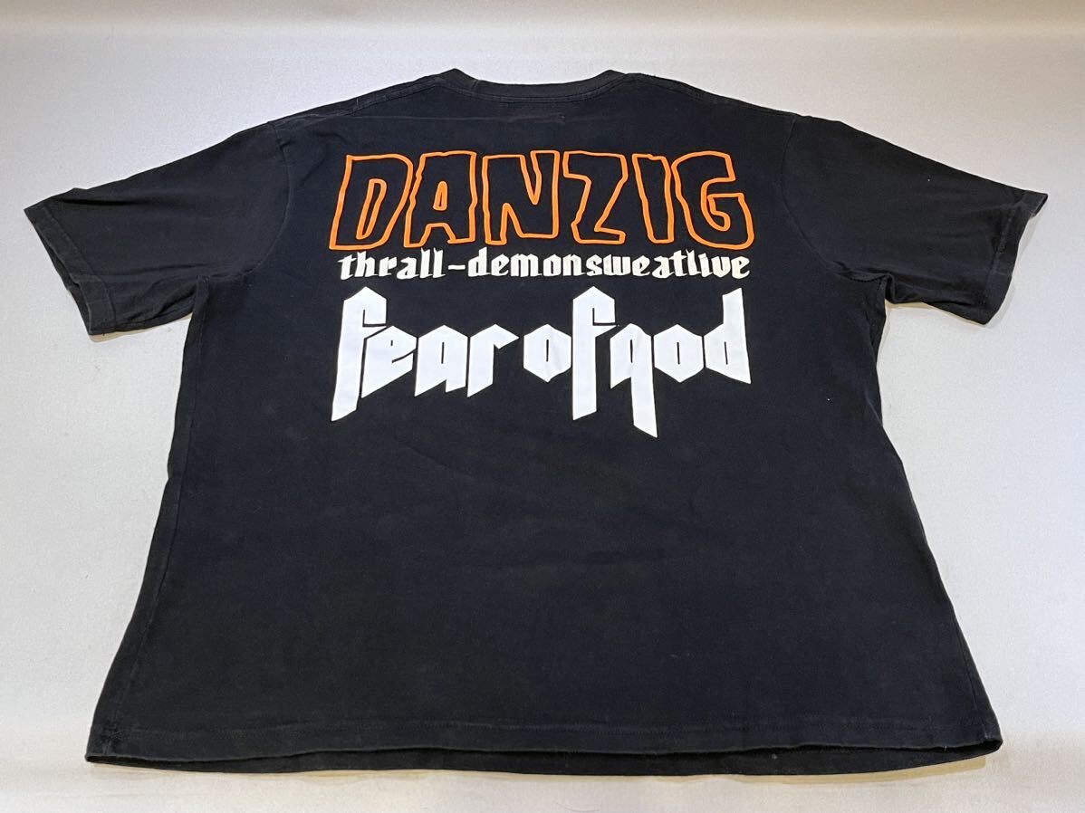 FEAR OF GOD THIRD DANZIG RSVP ビンテージ Tシャツ XL 黒 FEAR OF GOD THIRD DANZIG RSVP ビンテージ Tシャツ XL 黒