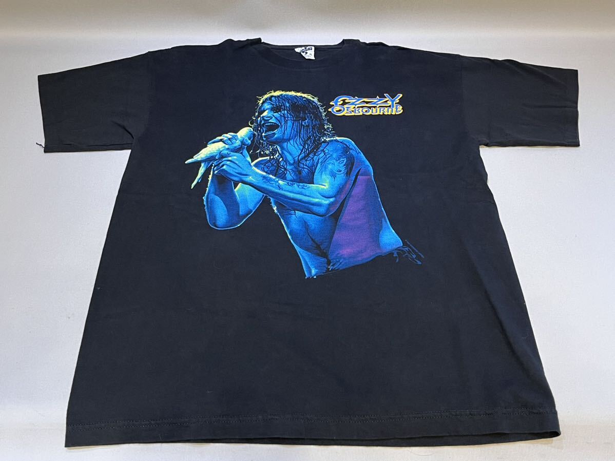 1997年 オジーオズボーン ビンテージ Tシャツ XL 黒 ハードコア メタル ロック ラップ 当時物 OZZY OSBOURNE HARDCORE METAL ROCK RAP FOG_画像1