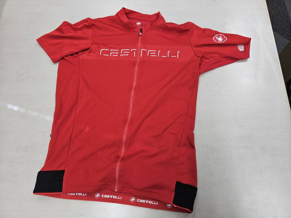 ■ 1円スタート売切り!! ■ CASTELLI size:L カステリ サイクルウェア ジャージ ロード クロスバイク 送料370円!! 同梱発送承中!! X84_画像1