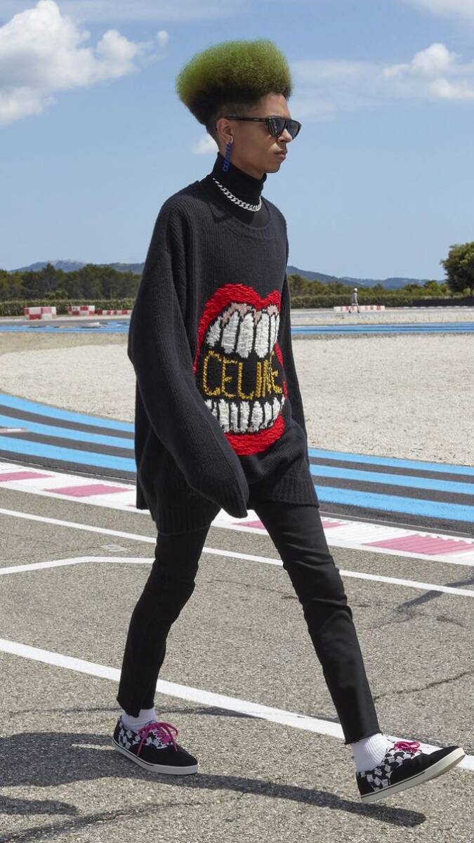 CELINE セリーヌ 21SS THE DANCING KID マウスニット CELINE セリーヌ 21SS THE DANCING KID マウスニット