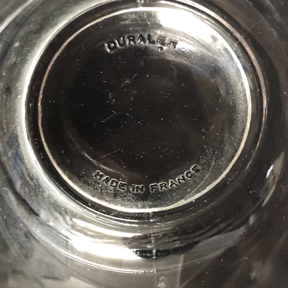 《食器》 茶器「DURALEX：デュラレックス ガラス製のティーカップ&ソーサー 6客」 カップ口直径：約9.2cm フランス製 6個セット_画像7