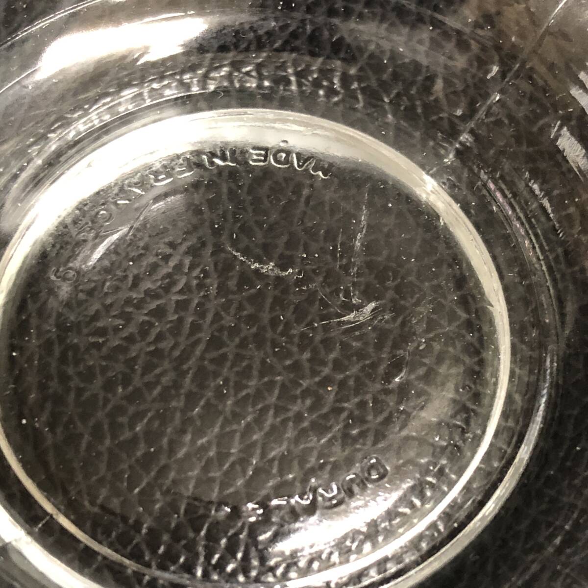 《食器》 茶器「DURALEX：デュラレックス ガラス製のティーカップ&ソーサー 6客」 カップ口直径：約9.2cm フランス製 6個セット_画像9