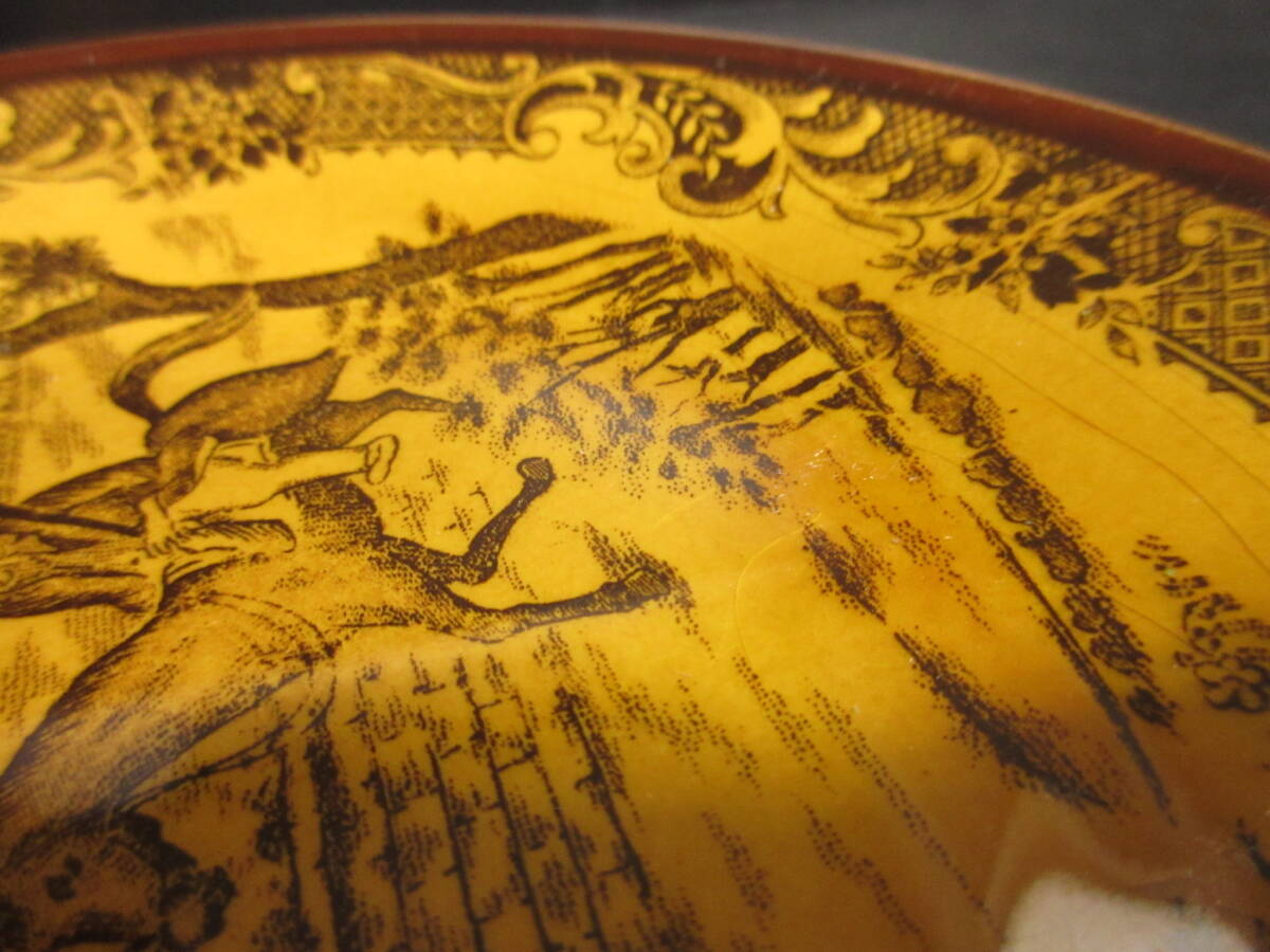 《食器》海外製 「絵皿：5枚セット 平皿」 高さ：約1.7cm・円：約15.8cm ヨーロッパや中東などのようなデザインの画像8